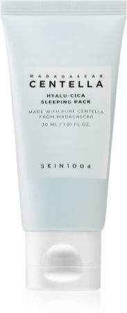SKIN1004 Madagascar Centella Hyalu-Cica Sleeping Pack Máscara de noite hidratante aperfeiçoadora da pele para esticar a pele