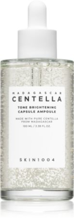 SKIN1004 Madagascar Centella Tone Brightening Capsule Ampoule sérum hidratante para iluminar e alisar pele