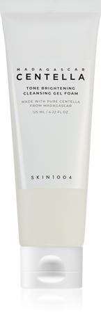 SKIN1004 Madagascar Centella Tone Brightening Cleansing Gel Foam gel purifiant moussant éclat et hydratation