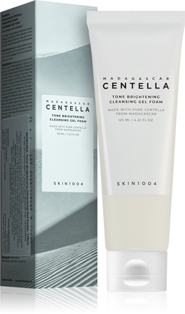 SKIN1004 Madagascar Centella Tone Brightening Cleansing Gel Foam gel purifiant moussant éclat et hydratation