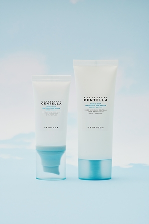 SKIN1004 Madagascar Centella Hyalu-Cica Water-Fit Sun Serum захисна сироватка зі зволожуючим ефектом