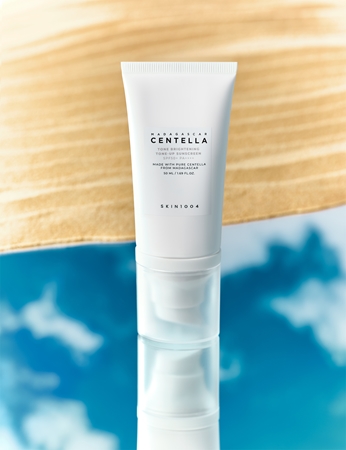 SKIN1004 Madagascar Centella Tone Brightening Tone-Up Sunscreen Fluide protecteur teinté pour visage pour une peau lumineuse