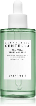 SKIN1004 Madagascar Centella Tea-Trica Relief Ampoule sérum apaisant visage pour peaux à problèmes, acné