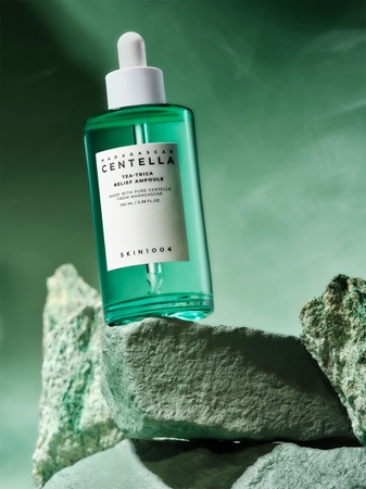 SKIN1004 Madagascar Centella Tea-Trica Relief Ampoule sérum apaisant visage pour peaux à problèmes, acné