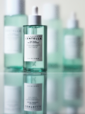SKIN1004 Madagascar Centella Tea-Trica Relief Ampoule sérum apaisant visage pour peaux à problèmes, acné