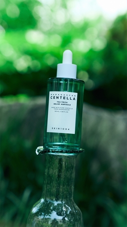 SKIN1004 Madagascar Centella Tea-Trica Relief Ampoule sérum apaisant visage pour peaux à problèmes, acné