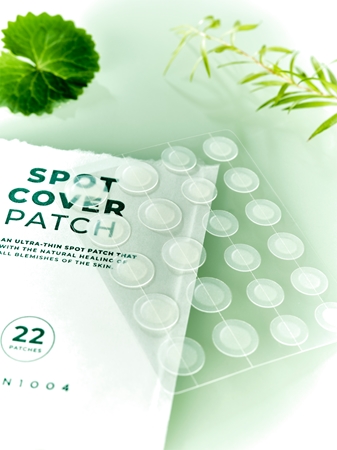 SKIN1004 Madagascar Centella Tea-Trica Spot Cover Patch пластир для проблемної шкіри проти акне