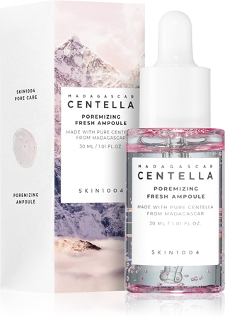 SKIN1004 Madagascar Centella Poremizing Fresh Ampoule Detox hudserum Til at udglatte hud og formindske porer