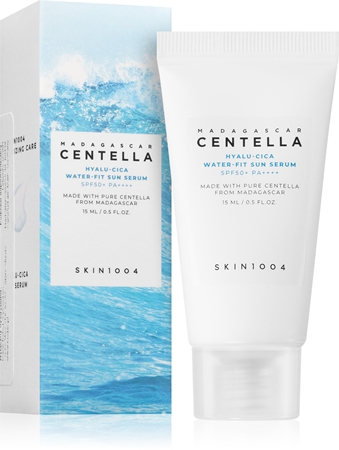 SKIN1004 Madagascar Centella Hyalu-Cica Water-Fit Sun Serum Kaitsev seerum niisutava toimega