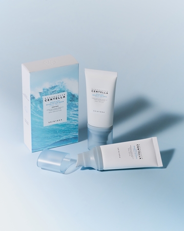SKIN1004 Madagascar Centella Hyalu-Cica Water-Fit Sun Serum Twin Pack Protective Serum with moisturising effect DUO-PACK