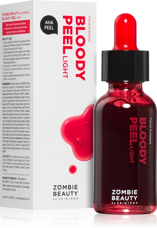 SKIN1004 Zombie Beauty Bloody Peel Light exfoliační peelingové sérum s AHA kyselinami