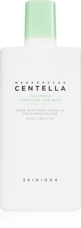 SKIN1004 Madagascar Centella Tea-Trica Sun Milk extra leichte Bräunungslotion SPF 50+