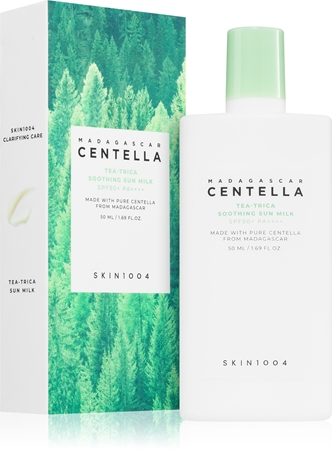 SKIN1004 Madagascar Centella Tea-Trica Sun Milk extra leichte Bräunungslotion SPF 50+