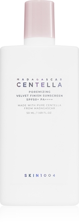 SKIN1004 Madagascar Centella Poremizing Velvet Finish Sunscreen Face Sun Cream for oily skin