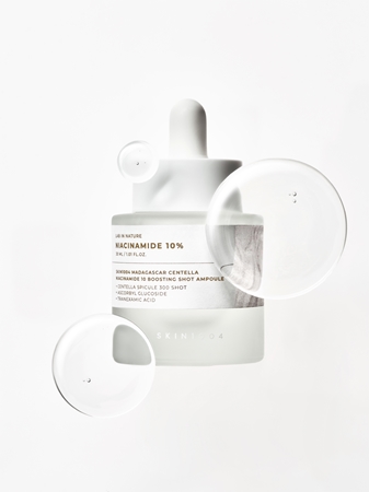 SKIN1004 Lab In Nature Niacinamide 10% Boosting Shot Ampoule Regenerating And Brightening Serum with moisturising effect
