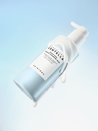 SKIN1004 Madagascar Centella Hyalu-Cica Gentle Cleansing Milk Moisturising Cleansing Lotion to nourish the skin and maintain its natural hydration