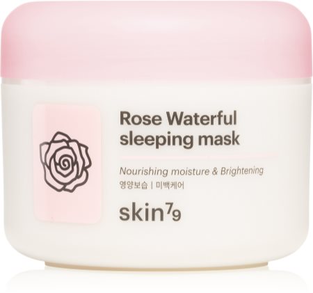 Skin79 Rose Waterfull máscara de noite hidratante com água de rosas