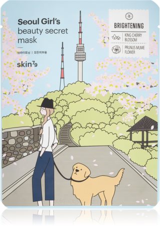 Skin79 Seoul Girl's Beauty Secret brightening and moisturising sheet mask