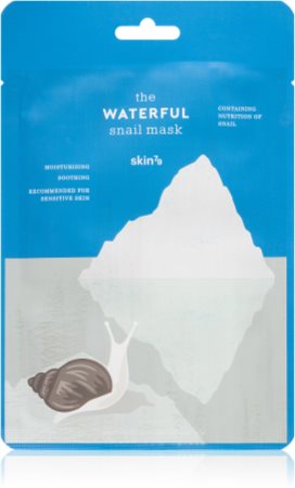 Skin79 Snail The Waterful hydratačná plátienková maska s extraktom zo slimáka