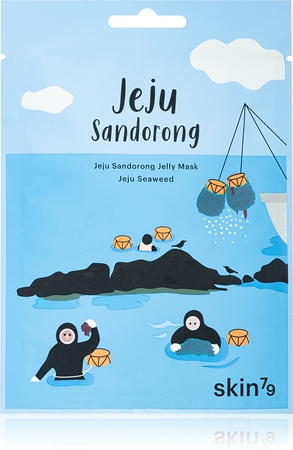 Skin79 Jeju Sandorong Jeju Seaweed plátýnková maska s čisticím efektem