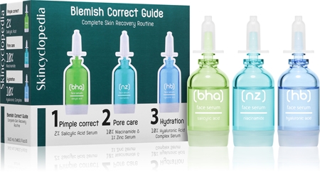 Skincyclopedia Blemish Correct Guide Set für Haut mit kleinen Makeln