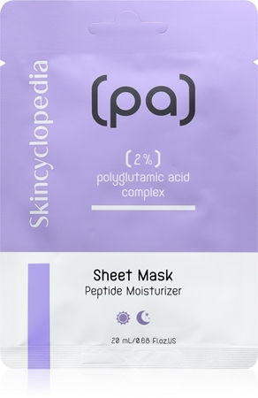 Skincyclopedia Peptide Moisturizer masque hydratant en tissu