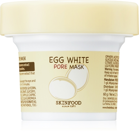 Skinfood Egg White Pore Control oil-controlling and pore-minimising cleansing mask