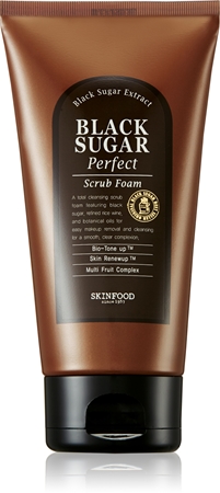 Skinfood Black Sugar Perfect spuma exfolianta pentru curatare