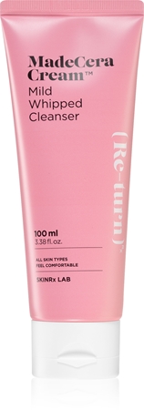 SKINRx LAB MadeCera Mild Whipped sanfte schaumige Reinigungscreme zur Beruhigung und Stärkung empfindlicher Haut