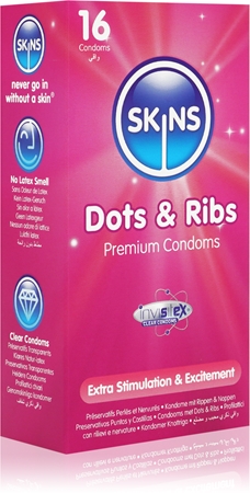 Skins Dots & Ribs condoms