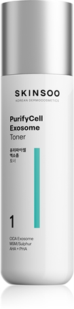 SKINSOO PurifyCell Exosome Toner Soothing Toner to regulate sebum