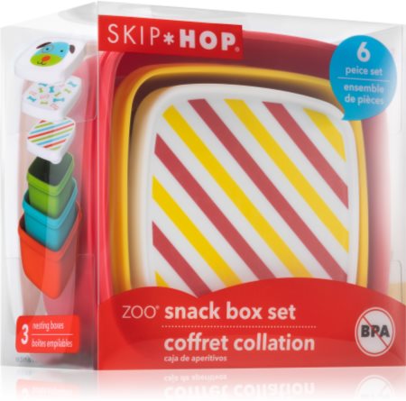 Skip Hop Kids Snack Box Set,Monkey