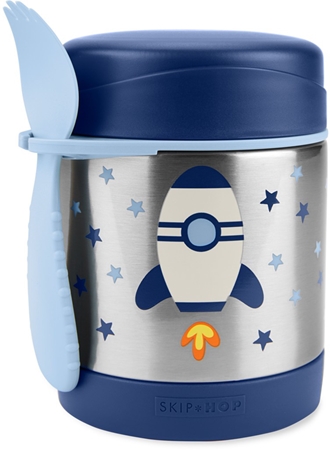 Skip Hop Spark Style Rocket Geschirrset für Kinder 3 y+