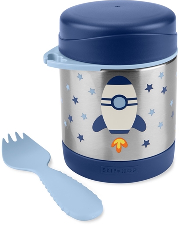 Skip Hop Spark Style Rocket Geschirrset für Kinder 3 y+