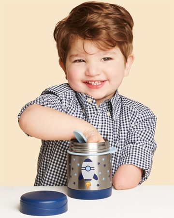 Skip Hop Spark Style Rocket Geschirrset für Kinder 3 y+