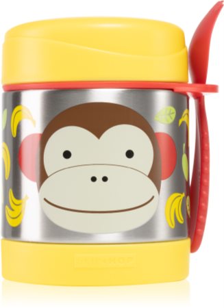Skip Hop Zoo Monkey термос з ложкою