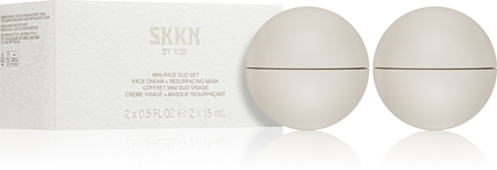 SKKN by Kim Skincare Face Duo Set sada krému a pleťové masky pro ženy