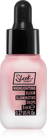 Sleek Highlighting Elixir Illuminating Drops tekutý rozjasňovač s kapátkem