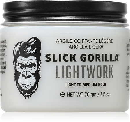 Slick Gorilla Lightwork hair styling clay for men
