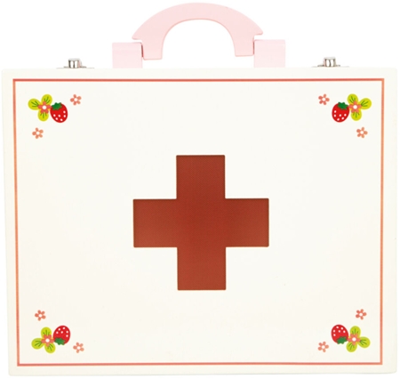 Small foot Wooden Doctor's Case Isabel sada hraček ze dřeva