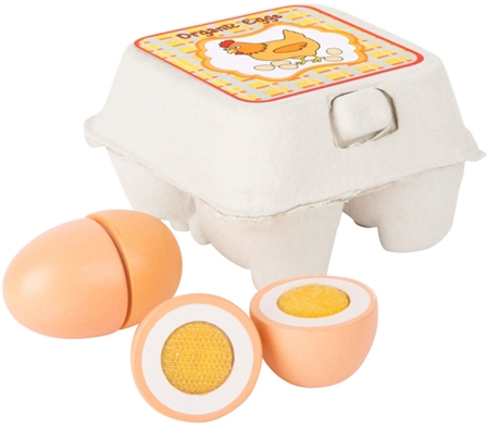 Small foot Wooden Eggs aktivity hračka ze dřeva