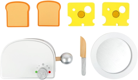 Small foot Wooden Toaster Breakfast sada hraček ze dřeva