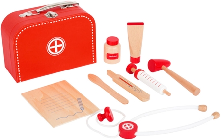 Small foot Wooden Doctor’s Kit sada hraček ze dřeva
