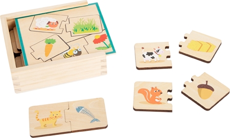 Small foot Farm Puzzle aktiviteter puslespil