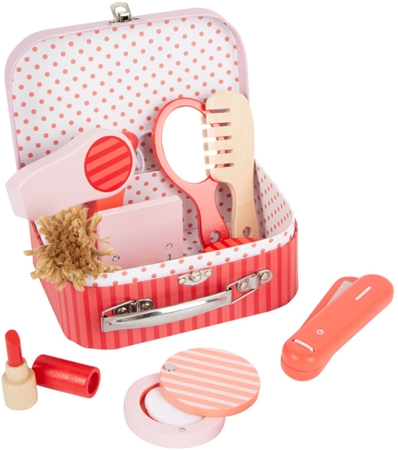 Small foot Wooden Retro Make-up in Case lekpaket av trä