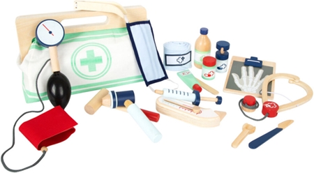 Small foot Wooden Doctor’s Bag sada hraček ze dřeva