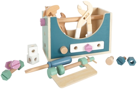 Small foot Nordic Tool Case conjunto de brinquedos para crianças