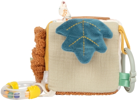 Small foot Little Lion Fabric Playing Cube veiklos žaislas