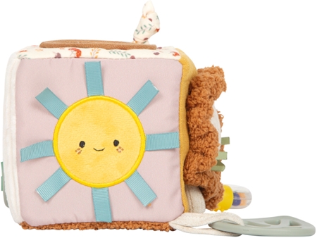 Small foot Little Lion Fabric Playing Cube veiklos žaislas