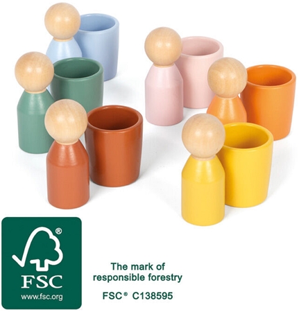 Small foot Montessori set igračaka od drva